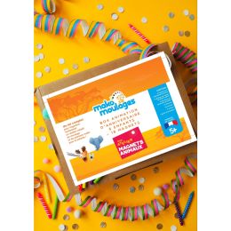 Box animation d'anniversaire Atelier Magnets Animaux