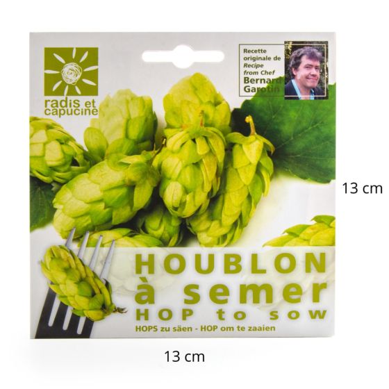 Sachet graines fleurs comestibles - Houblon