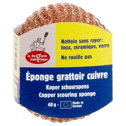 Eponge grattoir en cuivre 40gr