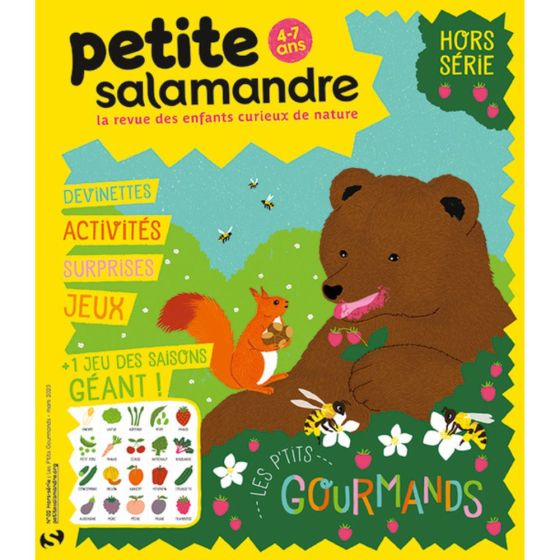 Hors-série Petite salamandre 4-7 ans: les p'tits gourmands Hors-série Petite salamandre 4-7 ans: les p'tits gourmands