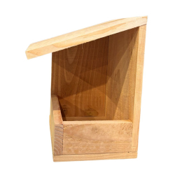 Nichoir d'angle semi-ouvert (2 côtés)