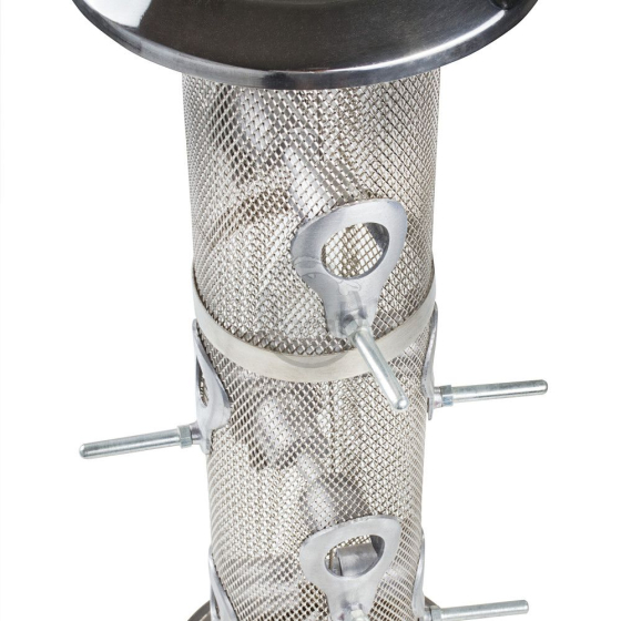 Mangeoire silo PREMIUM (metal) 6 postes