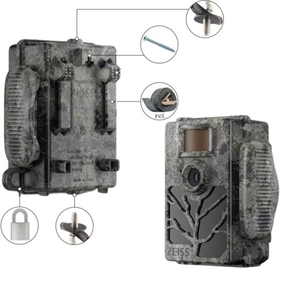 Pack de 5 Pièges photo ZEISS Secacam 5