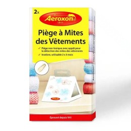 Piège à mites des vêtements - Lot de 2 pièges adhésifs