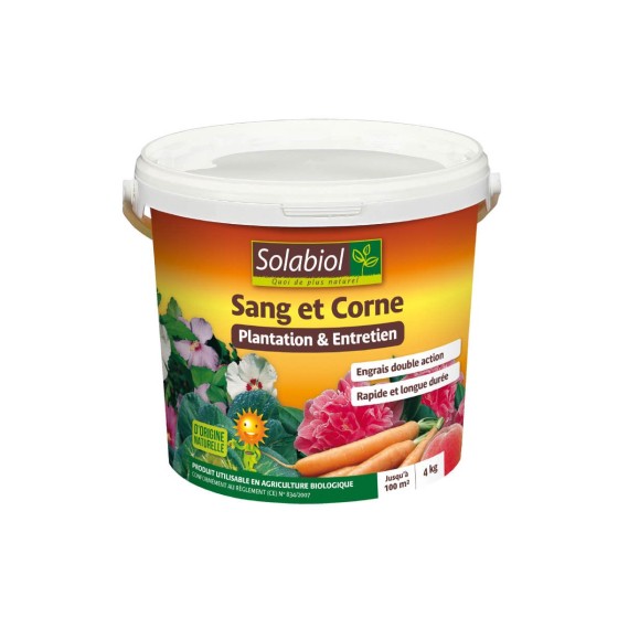 Sang et corne - 4 kg - Seconde vie