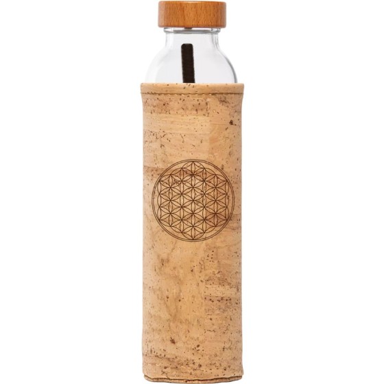 Gourde revitalisante - Fleur de vie - 750ml Gourde revitalisante - Fleur de vie - 750ml