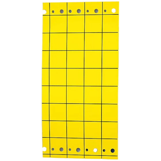 Piège englué chromatique jaunes