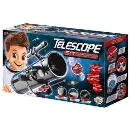 Télescope 50 activités oculaires en verre objectif 76 mm