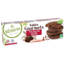 Sablés gourmets tout chocolat - 150g