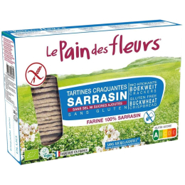 Tartines craquantes sarrasin sans sel ni sucre ajouté - 300g