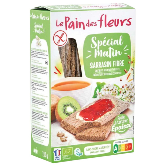 Tartines spécial matin sarrasinetfibres - 230g Tartines spécial matin sarrasinetfibres - 230g