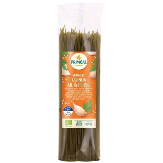 Spaghetti quinoa ailetpersil - 500g Spaghetti quinoa ailetpersil - 500g