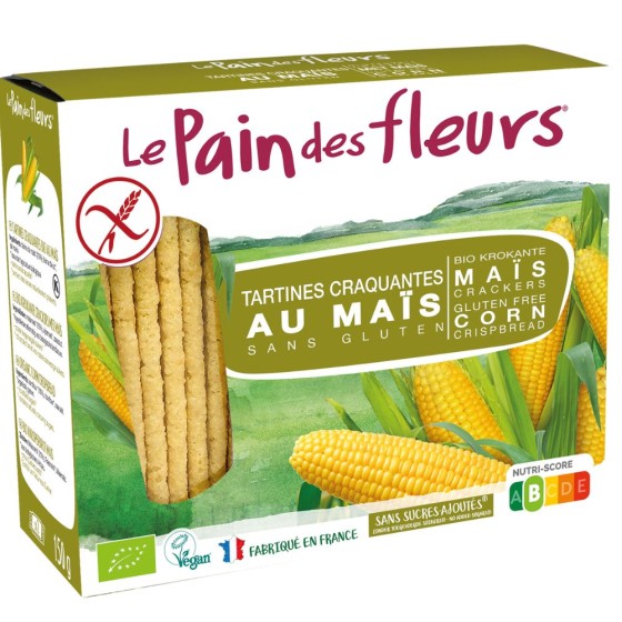 Tartines craquantes maïs - 150g Tartines craquantes maïs - 150g