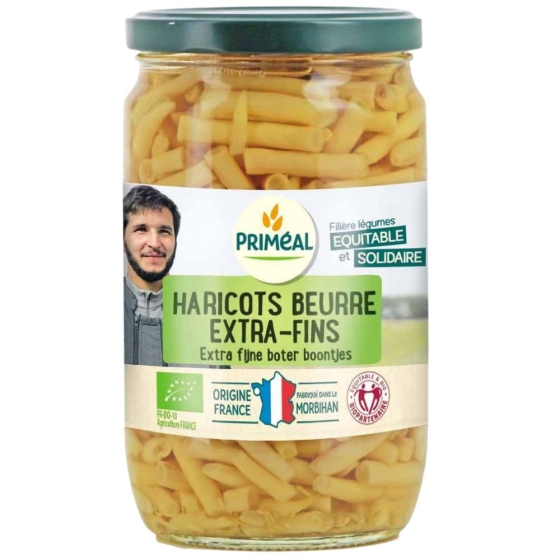 Haricots beurre extra-fins - 720ml Haricots beurre extra-fins - 720ml