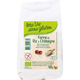 Farine de riz et châtaigne - 500g