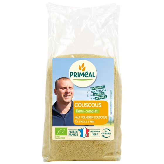 Couscous demi-complet - 1kg Couscous demi-complet - 1kg