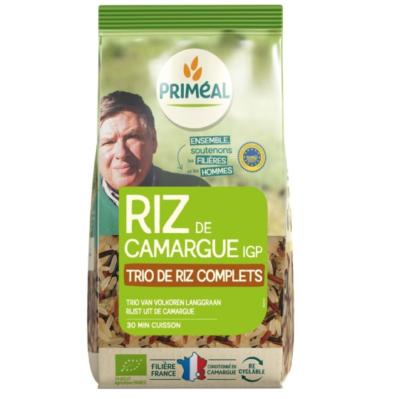 Trio de riz de Camargue IGP - 500g Trio de riz de Camargue IGP - 500g