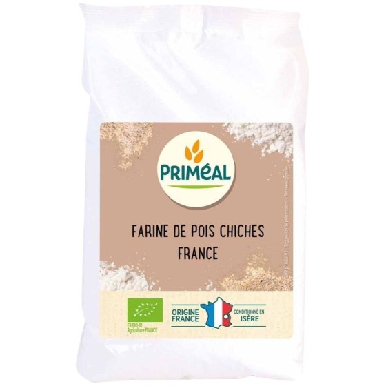 Farine de pois chiches - 500g Farine de pois chiches - 500g