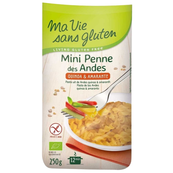 Penne des Andes 3 couleurs - 250g Penne des Andes 3 couleurs - 250g