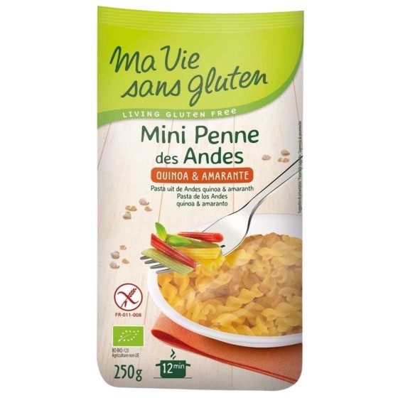 Penne des Andes 3 couleurs - 250g Penne des Andes 3 couleurs - 250g