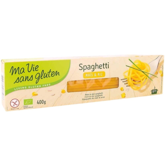 Spaghetti maïs et riz - 400g Spaghetti maïs et riz - 400g