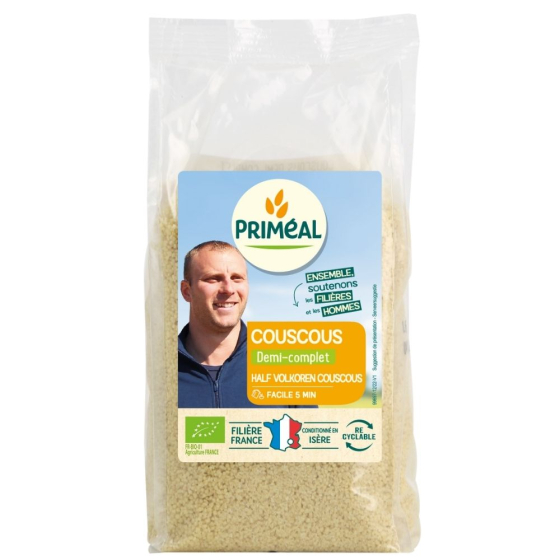 Couscous demi-complet - 500g Couscous demi-complet - 500g