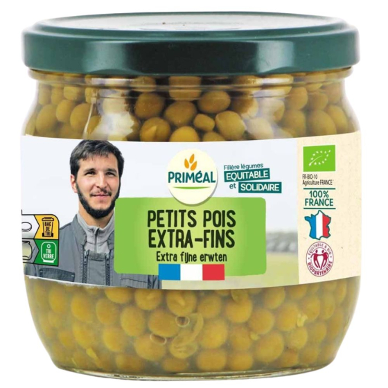 Petits pois extra fins - 370ml Petits pois extra fins - 370ml
