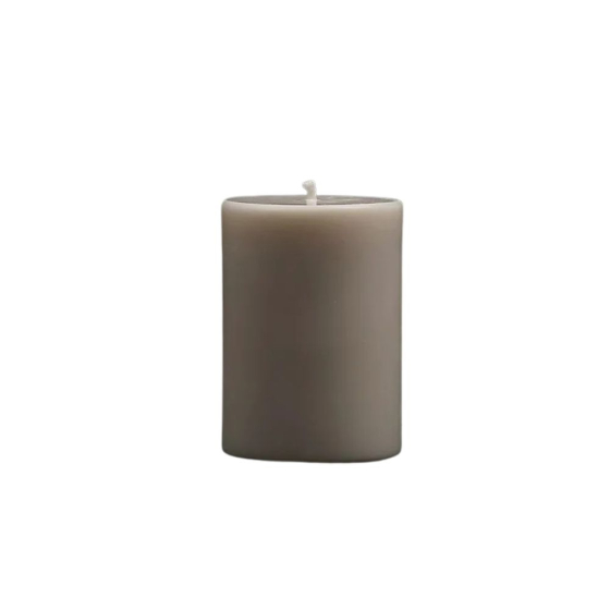 Bougie pilier modèle Bambou 8 x 5,8 cm Bougie pilier modèle Bambou 8 x 5,8 cm