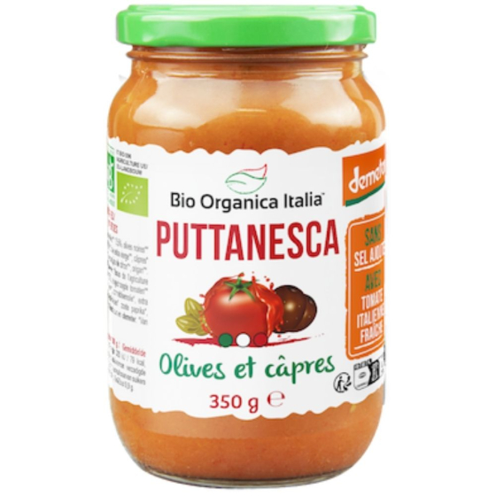 Sauce tomate puttanesca - 350g Sauce tomate puttanesca - 350g