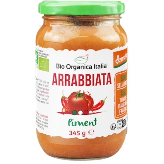 Sauce tomate arrabbiata - 345g Sauce tomate arrabbiata - 345g