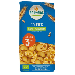 Coudes demi complet cuisson rapide - 500g