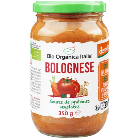 Sauce bolognaise végétale - 350g Sauce bolognaise végétale - 350g