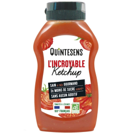 Incroyable ketchup sans additif - 280g