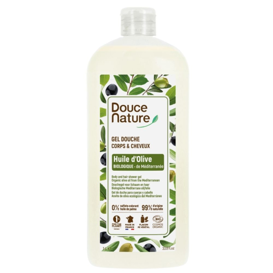 Shampooing douche olive - 1L Shampooing douche olive - 1L