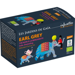 Thé noir earl grey infusettes demeter