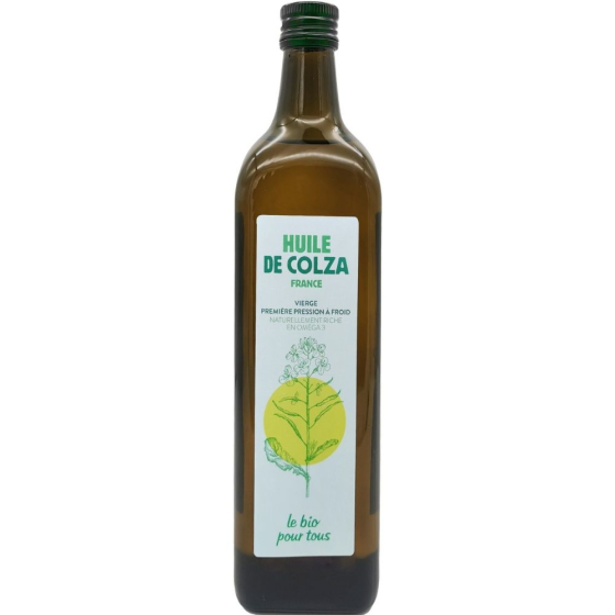 Huile de colza vierge origine france - 1l Huile de colza vierge origine france - 1l