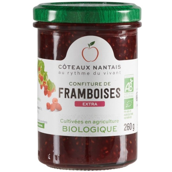 Confiture framboises - 260g