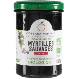 Confiture myrtilles - 260g