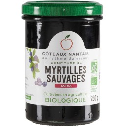 Confiture myrtilles - 260g