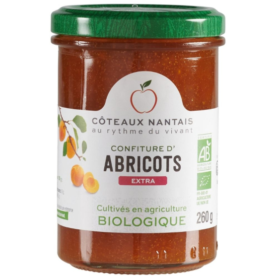 Confiture abricots extra - 260g Confiture abricots extra - 260g