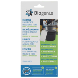 Plaques collantes - Recharges pour Piège BG-Gat (x10)