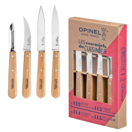 Boîte coffret 4 couteaux - Les essentiels