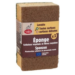 Lot de 2 éponges grattantes