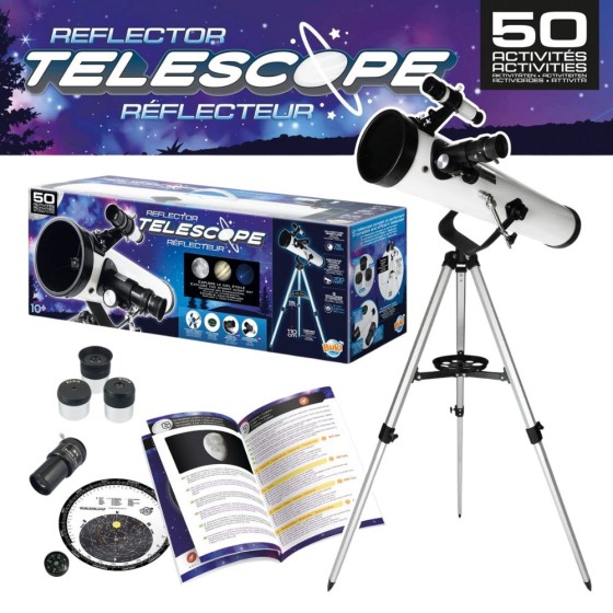 Télescope réflecteur 50 activités
