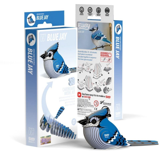 Geai bleu – Eugy 3D Geai bleu – Eugy 3D