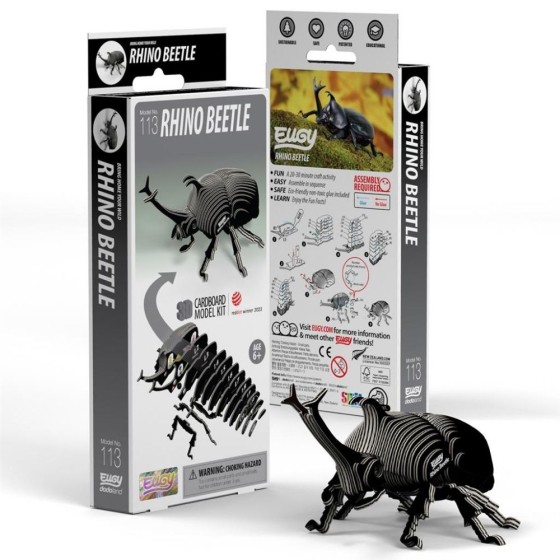 Scarabée rhinocéros – Eugy 3D
