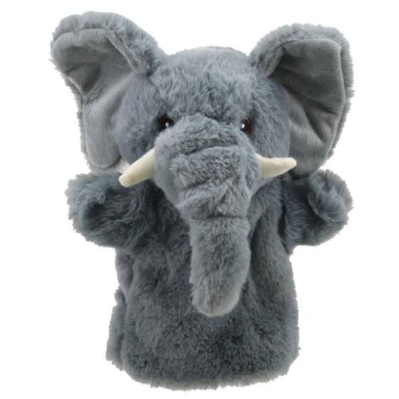 Marionnette éléphant - 27 cm