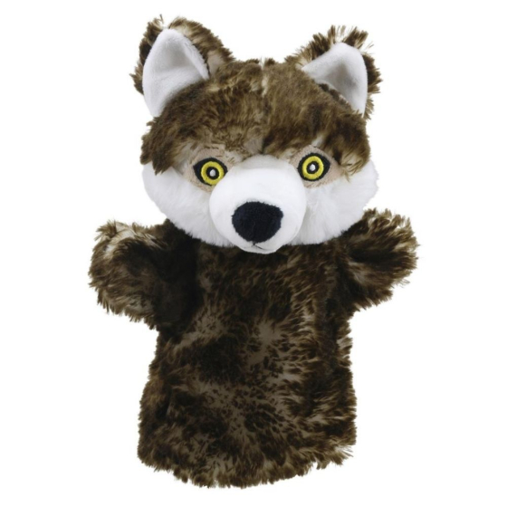 Marionnette loup - 27 cm