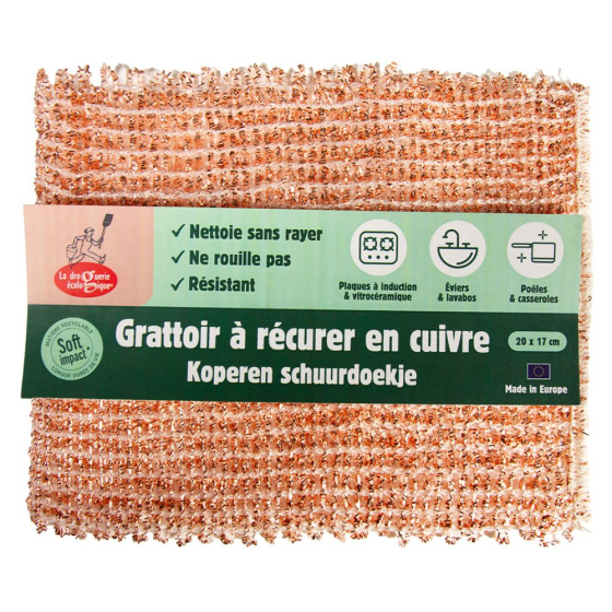 Grattoir en cuivre - Grand format Grattoir en cuivre - Grand format