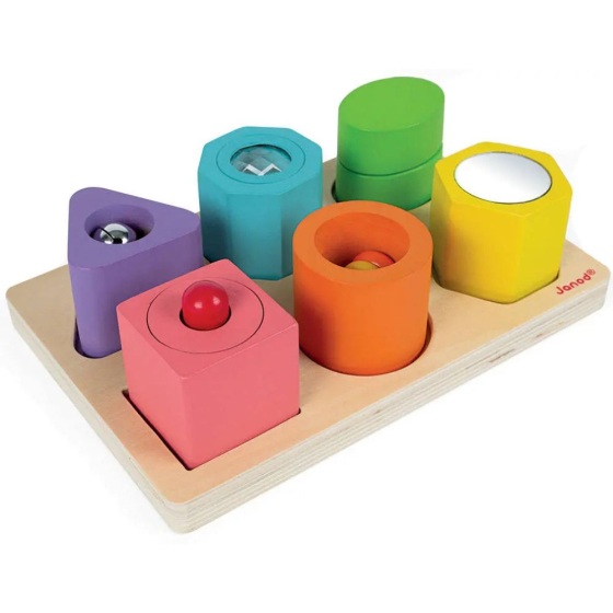 Puzzle 6 cubes sensoriels